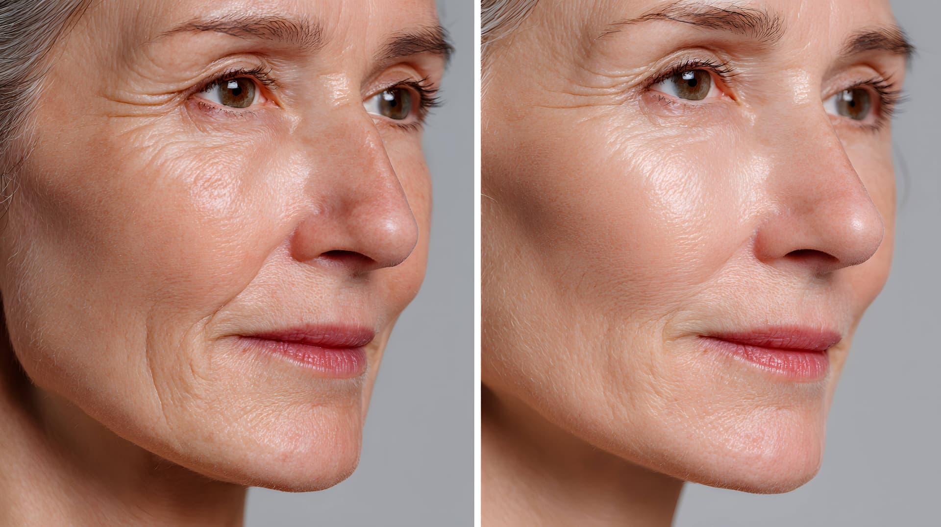 LED-Lichttherapie Vorher-Nachher